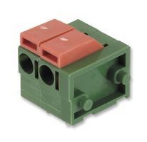 TE CONNECTIVITY - BUCHANAN 1776261-2 Wire-To-Board Terminal Block, 5 mm, 2 Ways, 22 AWG, 14 AWG, 2 mm², Push In