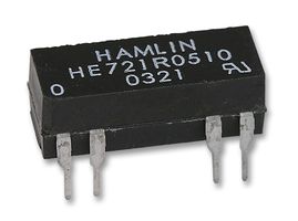 LITTELFUSE HE721R0510 Reed Relay, SPDT, 5 VDC, HE700 Series, Through Hole, 200 ohm, 250 mA