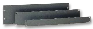 CAMDENBOSS LA32155101 Panel, Blank, 1U, Aluminium, Grey, 43.6mm, 482.2mm