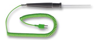 TME KM04 Thermocouple, Light Duty, 12 x 0.2mm, K, -200 °C, 1100 °C, Stainless Steel, 80 ", 2 m