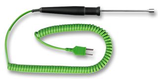 TME KS07 Thermocouple, K, -200 °C, 400 °C, Stainless Steel, 80 ", 2 m