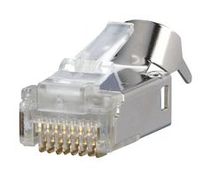 METZ CONNECT 1401505010-E Modular Connector, RJ45 Plug, 1 x 1 (Port), 8P8C, Cat6, IP67, Cable Mount