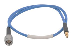 HUBER+SUHNER MF86/11MMPX/11MMPX/152MM RF / Coaxial Cable Assembly, 5.98 ", 152 mm, MULTIFLEX 86, MMPX Plug, MMPX Plug, 50 ohm