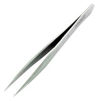 MULTICOMP PRO MP012546 Tweezer, Fine, Straight, Pointed, 122 mm Overall Length, Stainless Steel