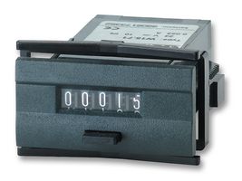 KUEBLER 1.150.510.056.550 Display Counter, Electromechanical, Type W 15.51, 5 Digits, 230 Vac, 10 Impulses