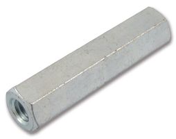 ETTINGER 005.04.151 Standoff, Zinc Plated, Steel, M4, Hex Female, 15 mm, 15 mm