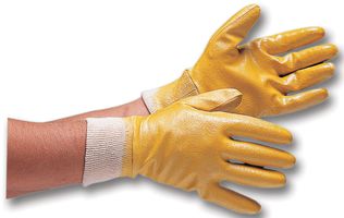 MARIGOLD INDUSTRIAL N250/Y/M GLOVE, NITROTOUGH, YELLOW, M, N250
