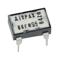 SENSATA / AIRPAX 66F090 Thermostat Switch, Subminiature Bimetal Disc, 8 Pin DIP, 60 °C Reset, NO, 1A at 120VAC/1A at 48VDC