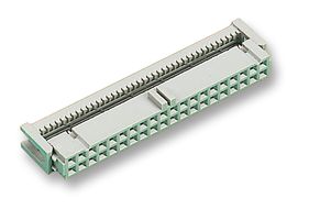 3M 89140-0101HA IDC Connector, Bump & Clip, IDC Receptacle, Female, 2.54 mm, 2 Row, 40 Contacts, Cable Mount