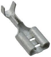 TE CONNECTIVITY 41729-2 Quick Disconnect Terminal, FASTON 250, Female Quick Disconnect, 6.35mm x 0.81mm, 0.25" x 0.032"