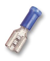 TE CONNECTIVITY - AMP 9-160313-2 Quick Disconnect Terminal, FASTON 250, Female Quick Disconnect, 6.35mm x 0.81mm, 0.25" x 0.032"