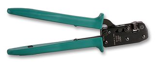 JST / JAPAN SOLDERLESS TERMINALS JUCS-FO Crimp Tool, Ratchet, JST SFO-1.0-250N & SFO-2.5-250N Flag Terminals, LFO