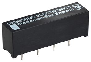 PICKERING 104HT-1-A-24/3D Reed Relay, SPST-NO, 24 VDC, 104HT Series, Through Hole, 2.5 kohm, 1 A