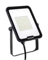 PHILIPS LIGHTING 911401844483 Floodlight, LED, 3000K, 5500 lm, 50 W, IP65, 110° x 110° Beam Angle, 232 mm L x 173 mm W x 26.1 mm D