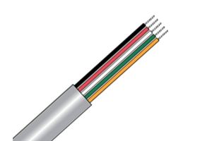 ALPHA WIRE 5012C SL005 Multicore Cable, Unscreened, 2 Core, 24 AWG, 100 ft, 30.5 m