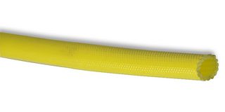 MULTICOMP PRO ACR-6-4-CL Sleeving, Insulating, Braided, Fibreglass / Acrylic Resin, Yellow, 6 mm, 5 m, 16.4 ft