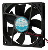 ORION FANS OD1225-12HBIP69K DC Axial Fan, 12 V, Square, 120 mm, 25 mm, Ball Bearing, 120 CFM