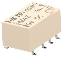 TE CONNECTIVITY - AXICOM IM45SR Signal Relay, 9 VDC, DPDT, 2 A, IM Series, SMD, Latching Single Coil