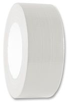PRO POWER GFAWHT Gaffer Tape, Rayon Cloth, White, 50 mm x 50 m