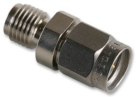 RADIALL R411810124 RF Fixed Attenuator, SMA Plug to SMA Jack, 10 dB, DC to 6GHz, 1 W, 50 ohm, Brass