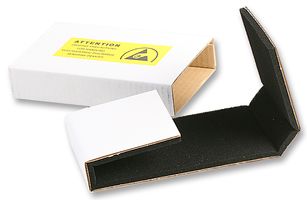 DESCO EUROPE / VERMASON L 31 25 Antistatic Storage, Conductive, Carton, Box, 1.18 ", 30 mm, 7.68 ", 195 mm