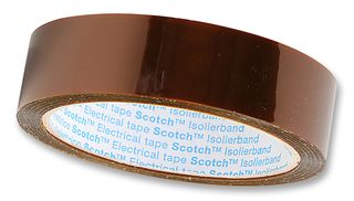 3M 92 25MM 92, TAPE, POLYIMIDE, 25MMX33M, AMBER