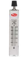 DWYER RMA-25-TMV Air Flowmeter, Top Mount Valve, 10 to 100 l/min, 100 psi, 4 % Accuracy, 1/8" FNPT