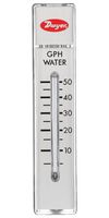 DWYER RMA-32 Liquid Flowmeter, 5 to 50 cc/min, 100 psi, 4 % Accuracy, 1/8" FNPT, RATE-MASTER RMA Series