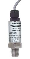 DWYER 628-11-CB-P1-E5-S1 Pressure Transmitter, 1% FS Accuracy, Gauge, NPT Male, 0 psi, 150 psi, 1/4", 1/2" NPT