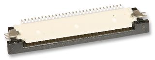 MOLEX 541323097 FFC / FPC Board Connector, ZIF, 0.5 mm, 30 Contacts, Easy-On 54132 Series, Solder, Bottom, 1 Row