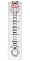 DWYER VFA-4 Air Flowmeter, 1SCFH to 10SCFH, 5%, 3.175mm, 10bar, VF Series Flow Meter