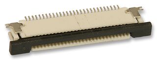 MOLEX 524352872 FFC / FPC Board Connector, 0.5 mm, 28 Contacts, Easy-On 52435 Series, Solder, Top, 1 Row