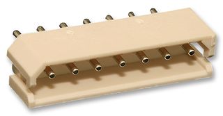 MOLEX 99-99-0991 Pin Header, Signal, 2.5 mm, 1 Rows, 7 Contacts, Through Hole Straight, Mini-SPOX 5267