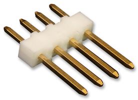MOLEX 22102041 Pin Header, Board-to-Board, 2.54 mm, 1 Rows, 4 Contacts, Through Hole Straight, KK 254 4030