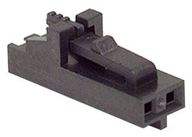 MOLEX 50-57-9402 Connector Housing, Single Row, Version G, Back Ribs, SL 70066 Series, Receptacle, 2 Ways, 2.54 mm