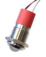 CML INNOVATIVE TECHNOLOGIES PL12SL183 Multicolour Panel Indicators, Red, Green, 12 mm, R 20mA, G 20mA, R 24V, G 24V, R 350mcd, G 1cd
