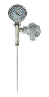 DWYER BTO390101 BIMETAL THERMOMETER, 0 TO 200DEG F
