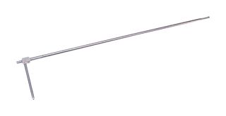 DWYER 160F-48 Pitot Tube, Airflow Indicator, Straight, 1.219m L, Stainless Steel, 160F Series
