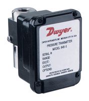 DWYER 645-0 Pressure Transmitter, 0.25% Accuracy, 1 psi