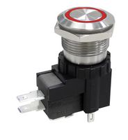 MULTICOMP PRO MPW19-A0F0E324-A3ZA Vandal Resistant Switch, 24 V LED, MP Vandal Resistant Switches Momentary, 19 mm, SPDT, Momentary
