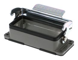 MOLEX 93601-2571 Heavy Duty Connector, Base, Bulkhead Mount, Top Entry, Aluminium Body, 1 Lever, 16B