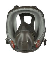 3M 6800 Reusable Respirator, Full, Valved, Medium, 4 Point Strap, Bayonet Connection