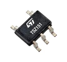 STMICROELECTRONICS TSZ151ICT Operational Amplifier, 1.6 MHz, 0.8 V/µs, 1.8V to 5.5V, SC-70, 5 Pins