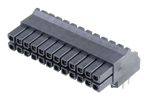 MOLEX 44764-2401. PCB Receptacle, Board-to-Board, Wire-to-Board, 3 mm, 2 Rows, 24 Contacts, Female Receptacle