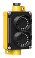 BANNER ENGINEERING SP250GRA120 Visual Signal Indicator, Continuous, 130VAC, 30VDC, IP65, Green/Red, -40°C-50°C, EZ-LIGHT SP Series