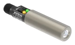BANNER ENGINEERING M18TIP6EQ Sensor, Temperature, -20 to 300 °C, PNP, 4 to 20 mA, 6:1 View, 30 VDC, T-GAGE M18T Series