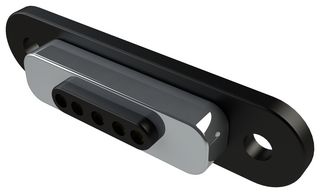 EDAC 686G0524250113E Magnetic Connector, 5 Contacts, Receptacle, Straight, 1.8 mm, 2 A, Black