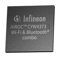 INFINEON CYW4373IUBGT Wi-Fi and Bluetooth, 2.4GHz to 5GHz, 433Mbps, 1.14 to 1.26V, -20°C to 70°C, WLBGA-128