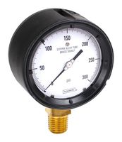 NOSHOK 45-640-600-PSI Pressure Gauge, 600 psi, -40 °C to 65 °C, 1/4" NPT, 600 Series