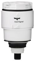 AUER SIGNAL 915881005 Base, Modular Signal Tower, 5 Pin M12 Connector, White, IP65, CT5 Series